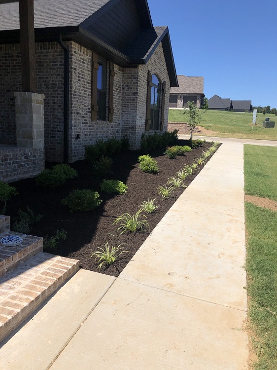 Home flower bed